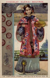 Antikes chinesisches Kostüm
